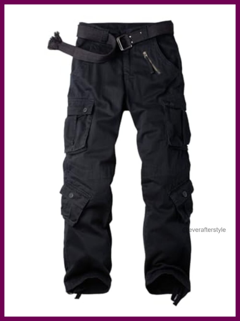 Women's Cargo Pants with Pockets, Ripstop Hiking Combat Tactical Work Trousers,